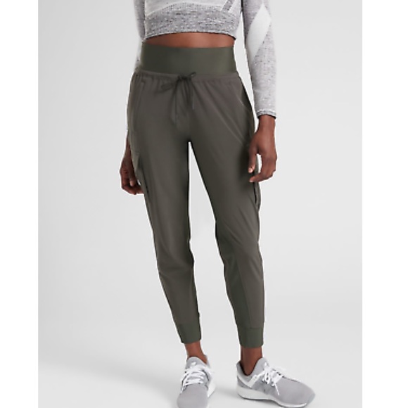 Athleta Pants - Athleta Green Sutton Jogger 4
